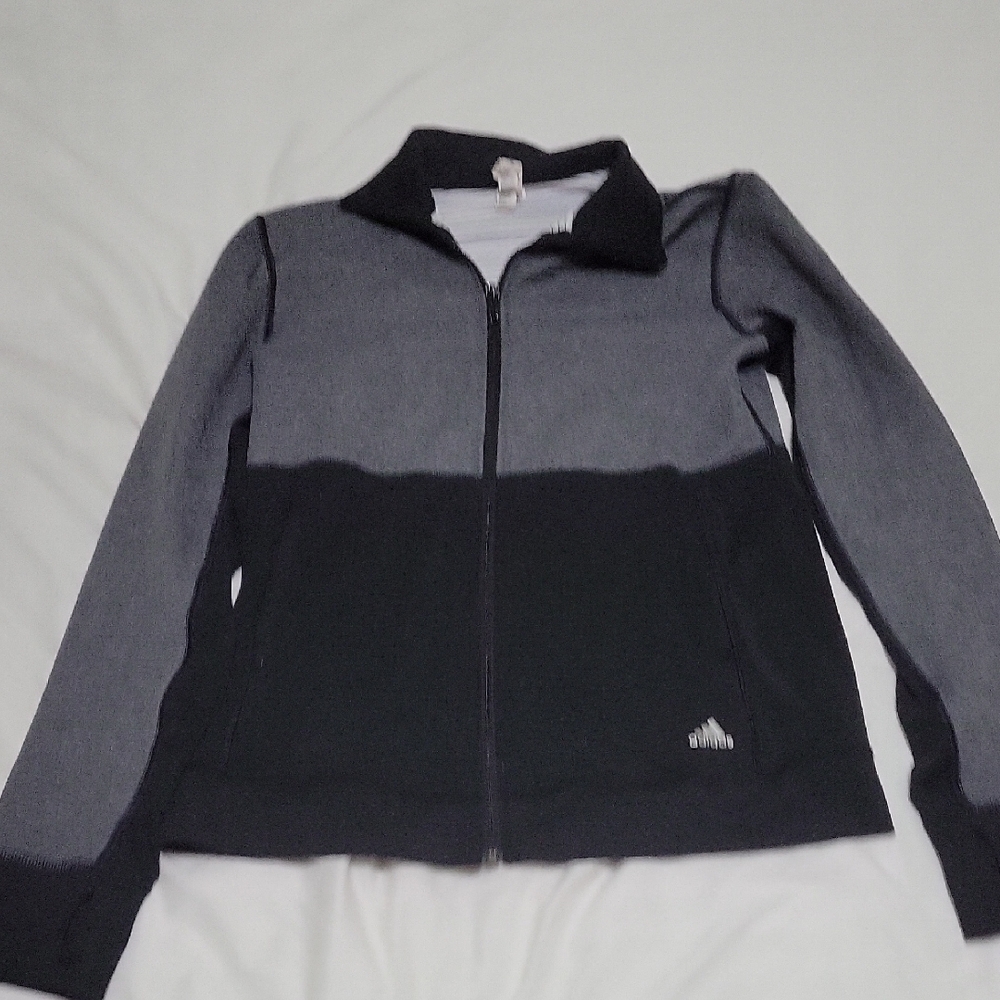 Atheltic Fitted Zip Up Sweatshirt